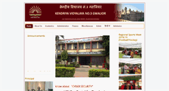 Desktop Screenshot of kv3gwalior.org