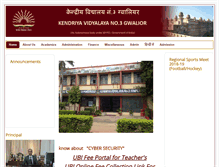 Tablet Screenshot of kv3gwalior.org